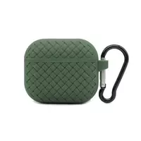 Airpods Pro Case — Fabric Pattern — Green