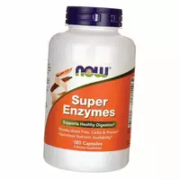 Суперферменты для поддержки пищеварения, Super Enzymes Caps, Now Foods  180капс (69128016)