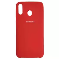 Чохол Silicone Case for Samsung M20 Red (14)
