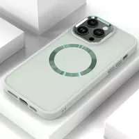 Metal Style Case with MagSafe iPhone 11 — White