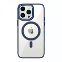 Color Clear Case With Magsafe iPhone 15 — Blue