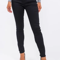 Elegants Классические прямые джинсы - черный цвет, L (40)