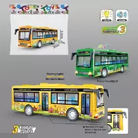 Автобус 7730 (110) 2 кольори, інерція, звук, підсвічування, у пакеті