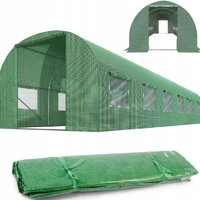 Пленка полиэтиленовая армированная для теплицы 18м² 300х600см зеленая (Польша)