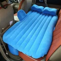Надувной матрас в машину на заднее сиденье с насосом