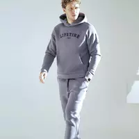 Мужской тёплый спортивный костюм с Teamv LIFETIME 3 Серый