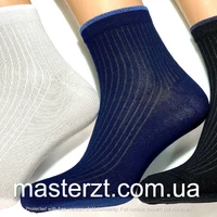 Шкарпетки чоловічі Мастер 27-29р рубчик середні асорті¶