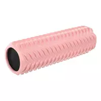 Роллер для йоги и пилатеса (мфр ролл) Grid Roller FI-9392    45см Светло-розовый (33508403)
