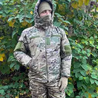 Зимова військова куртка UKRTAC мультікам