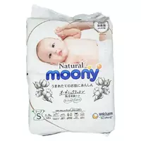 Подгузники детские Moony Natural Размер S 4-8 кг, 58 шт (4903111241149)