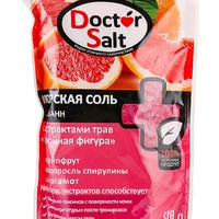 Соль для ванны Doctor Salt с экстрактами трав Стройная фигура 530 г (4820091145376)