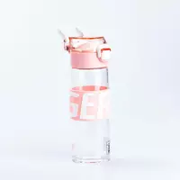 Пляшка для води скляна Cille 460 мл, рожевий