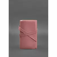 Женский кожаный блокнот (Софт-бук) 1.0 Розовый