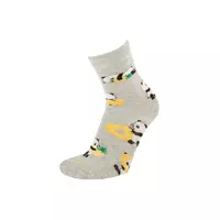 Шкарпетки DUNA дитячі демісезонні, бавовняні 4271  23-26  Світло-сірий  (042711560017262501)
