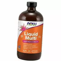 Жидкие Мультивитамины и Минералы, Liquid Multi, Now Foods  473мл Лесная ягода (36128271)