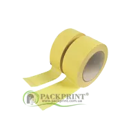 Клейкая лента Малярная 60С (Masking) 48 мм х 27 м белый/желтый